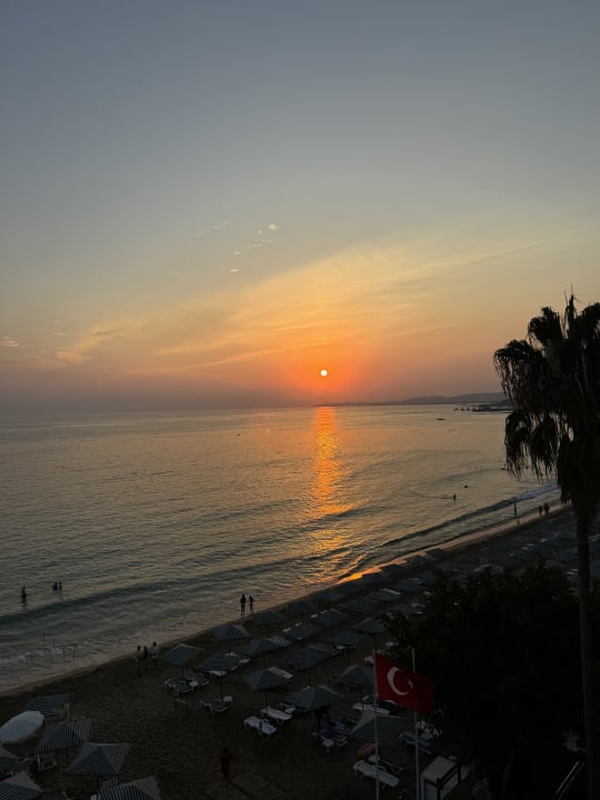 Ausblick Aska Hotel Just in Beach