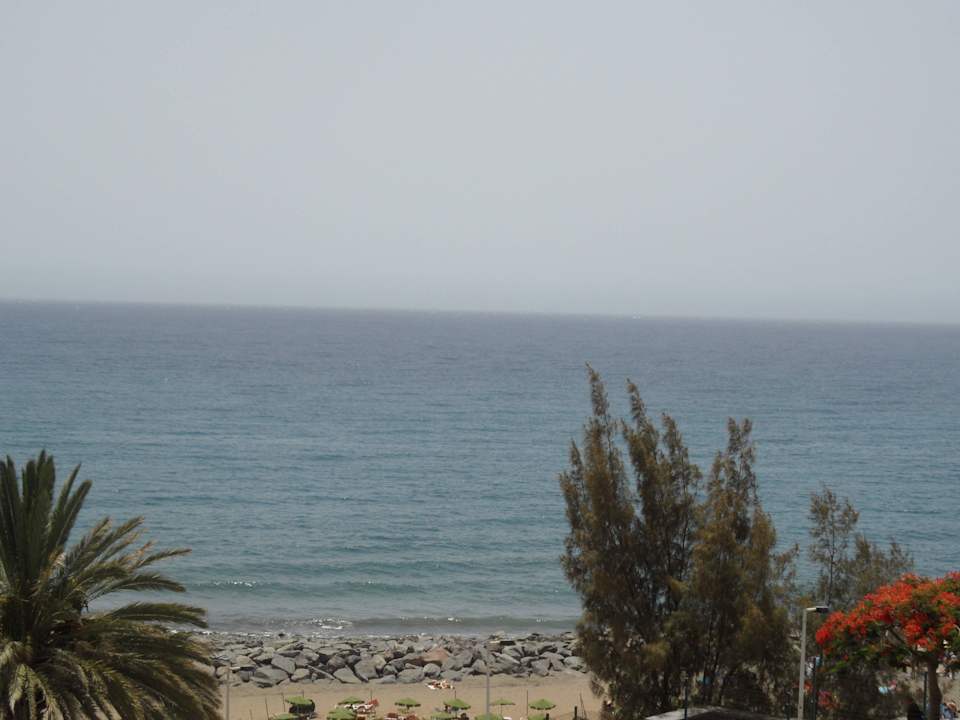 Blick vom Balkon 4. Etage Hotel Europalace