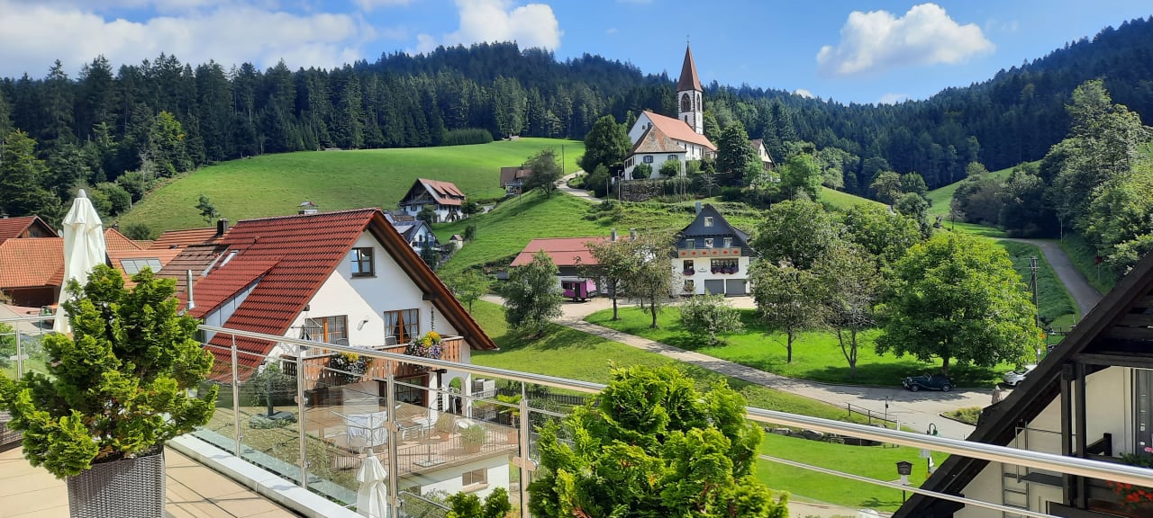 Ausblick Naturparkhotel Adler