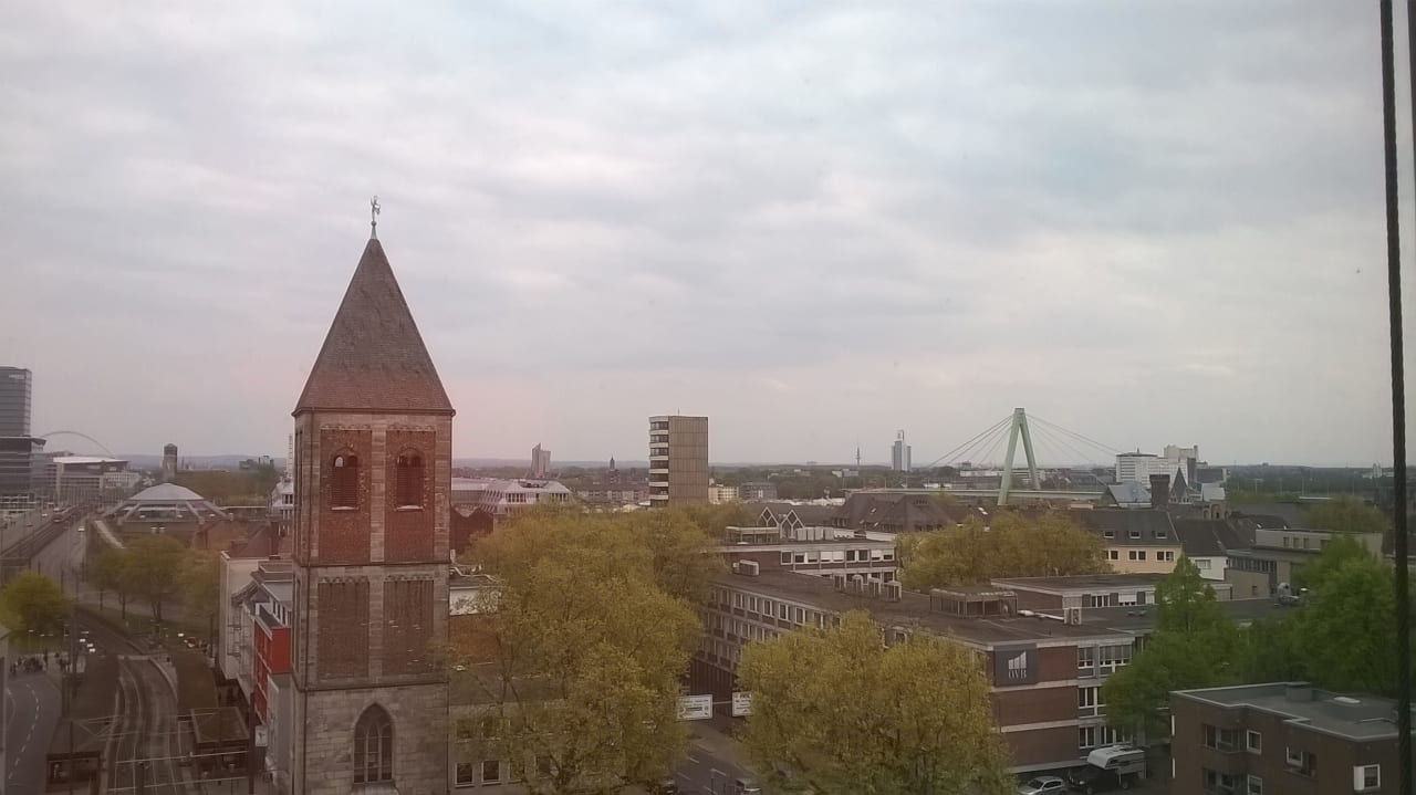 Ausblick Dorint Hotel am Heumarkt Köln