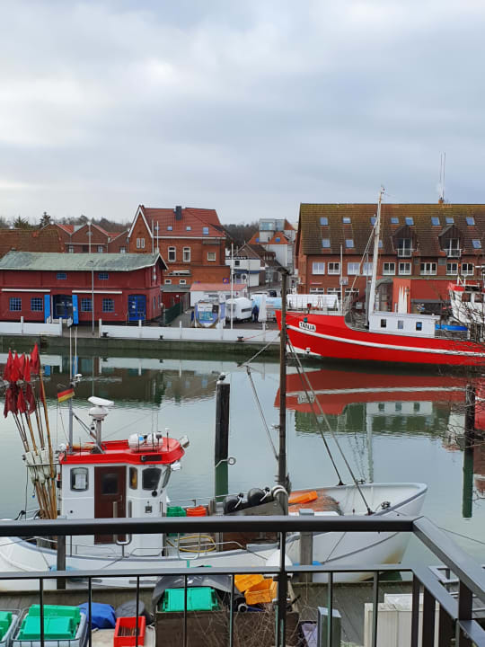 Ausblick Hafenhotel Meereszeiten