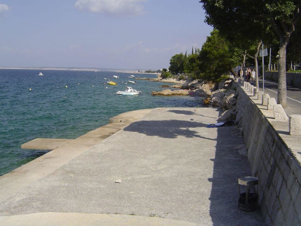 Strand vor dem Hotel ... Hotel Marina