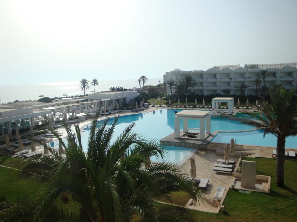 Ausblick aus dem Balkon Radisson Blu Palace Resort & Thalasso Djerba