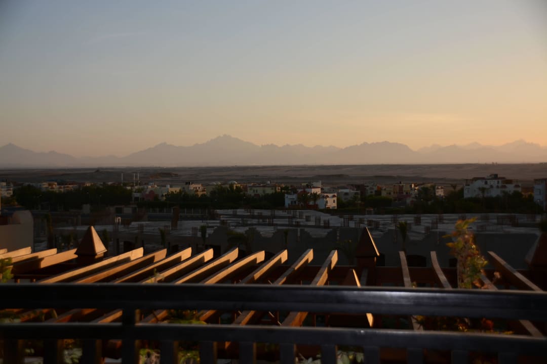 Ausblick beim Dinner Steigenberger Aqua Magic