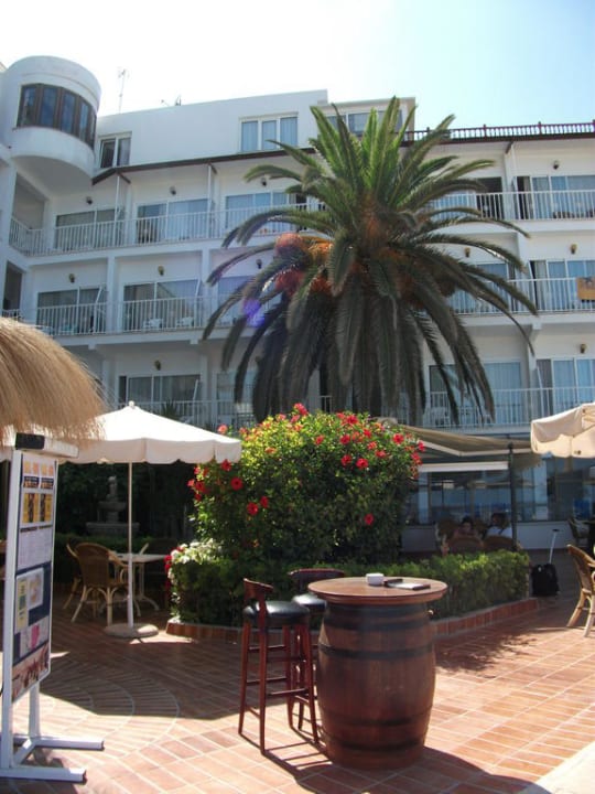 Vom Strand aus Hotel Club S'Illot