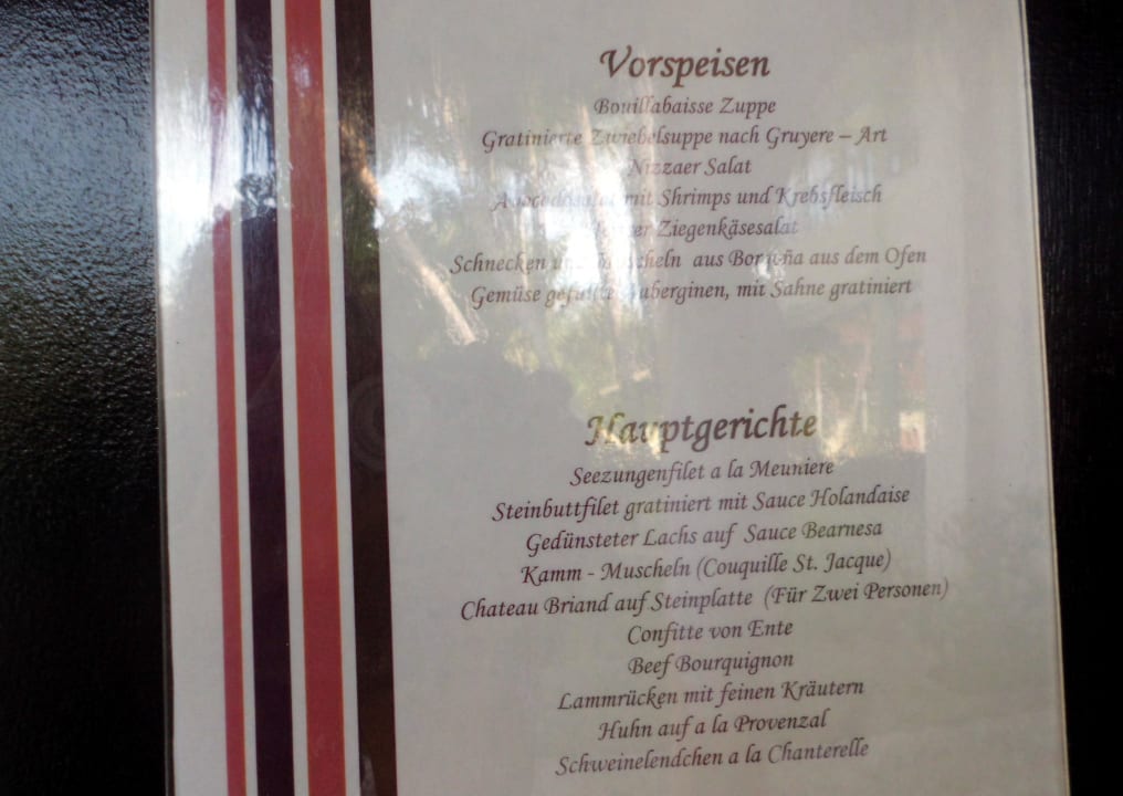 Speisekarte TRS Turquesa Hotel - Adults only