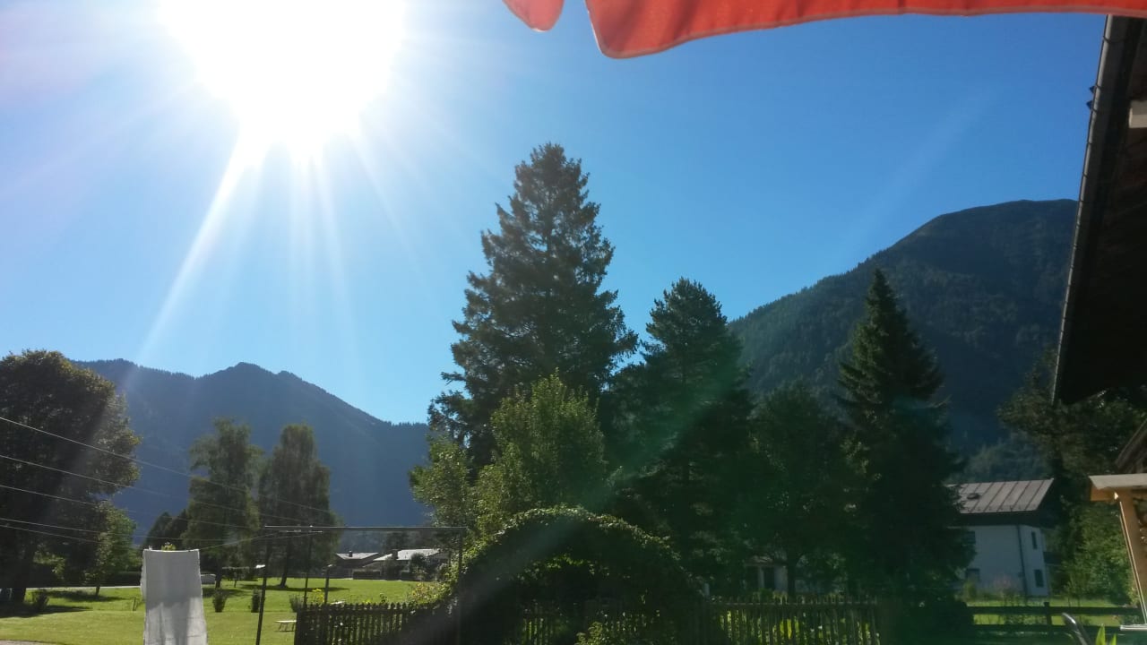 Ausblick Gästehaus Goldhofer zum Bockweber