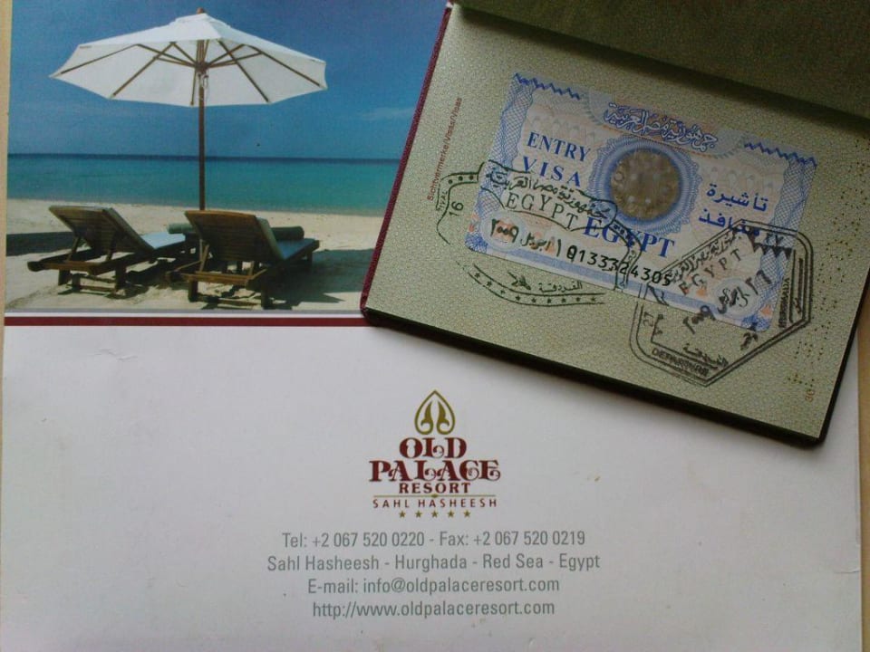 Offizielle Old Palace Resort Mappe incl. Visa Old Palace Resort