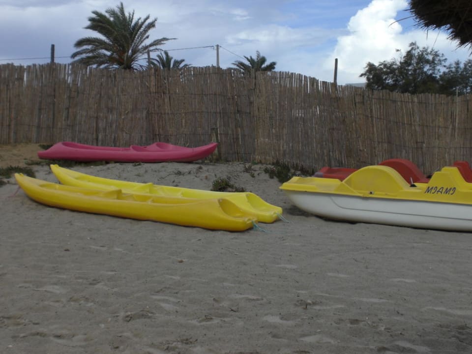 Tretboot und Kajak Hotel Thalassa Mahdia