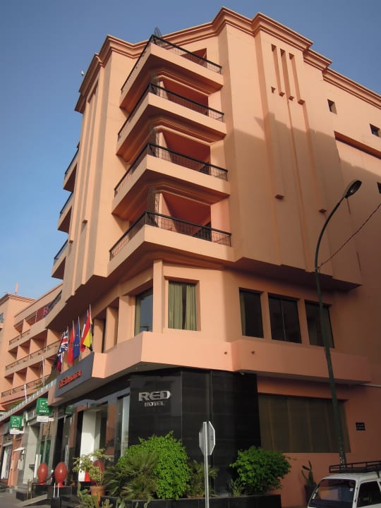 Außenansicht Red Hotel Marrakech