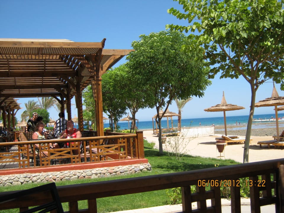 Auch mal Schatten Beach Albatros Resort
