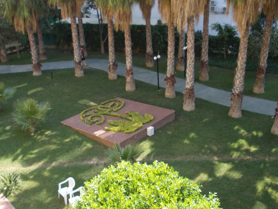 Der Weg zum Strand Hotel Gardenia Beach