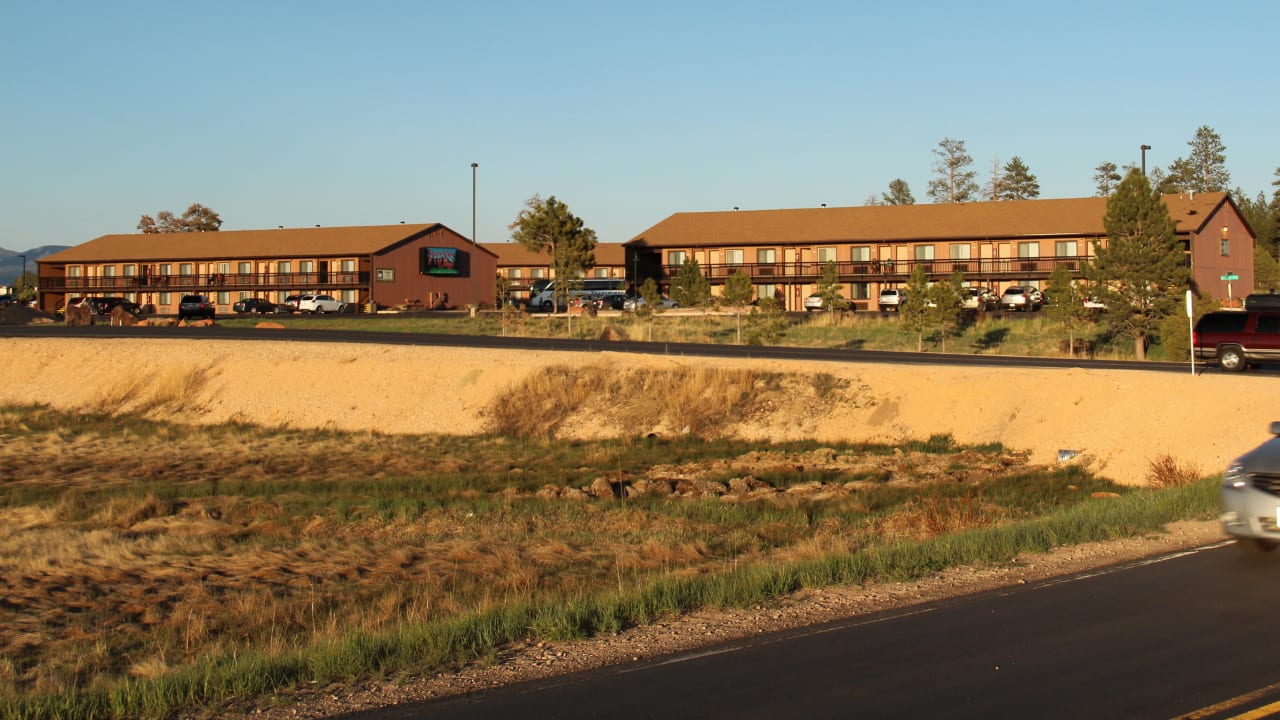 Straße zur Bryce View Lodge Hotel Bryce View Lodge