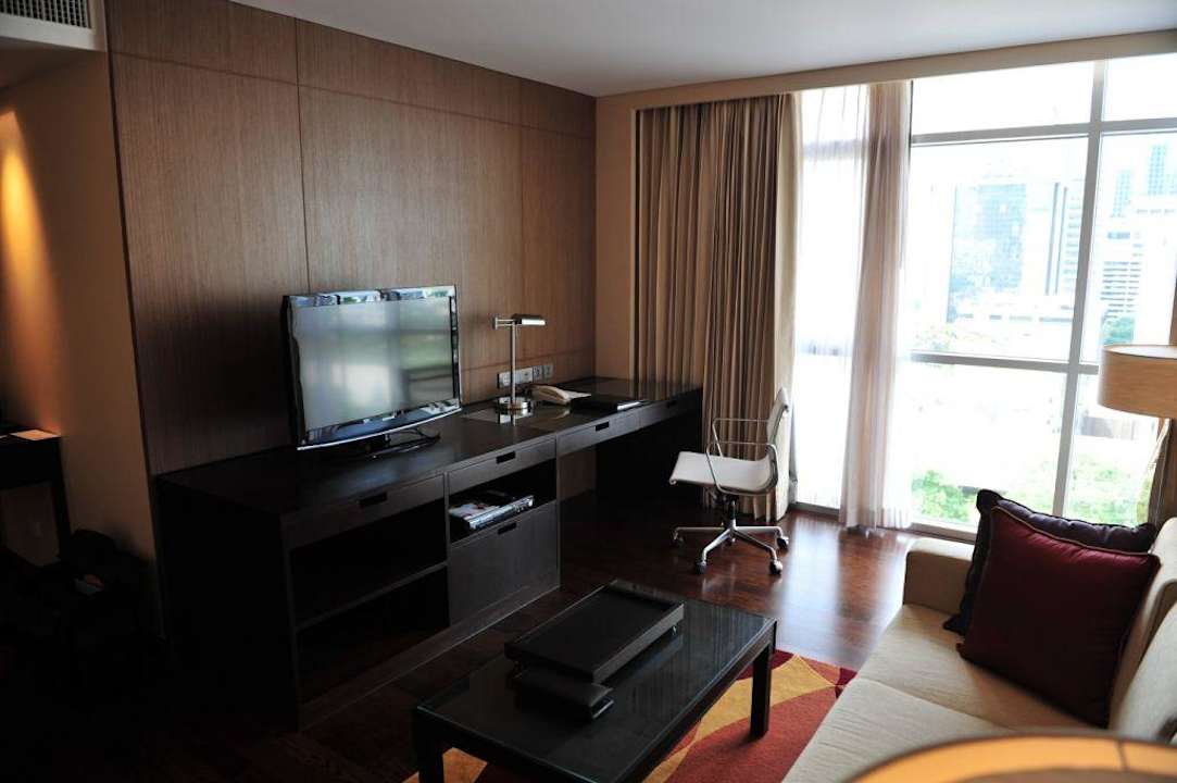 Living room Marriott Executive Apartments Sathorn Vista Bangkok