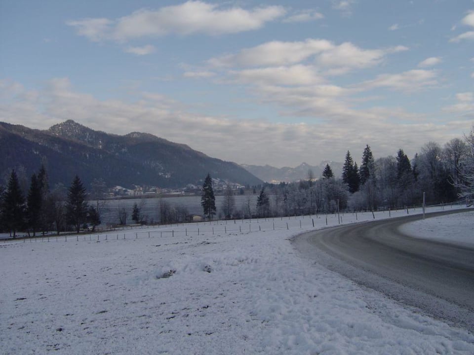 Blick zum Walchsee Hotel Brandauerhof