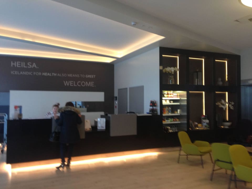 Rezeption Hotel Ísland – Spa & Wellness Hotel