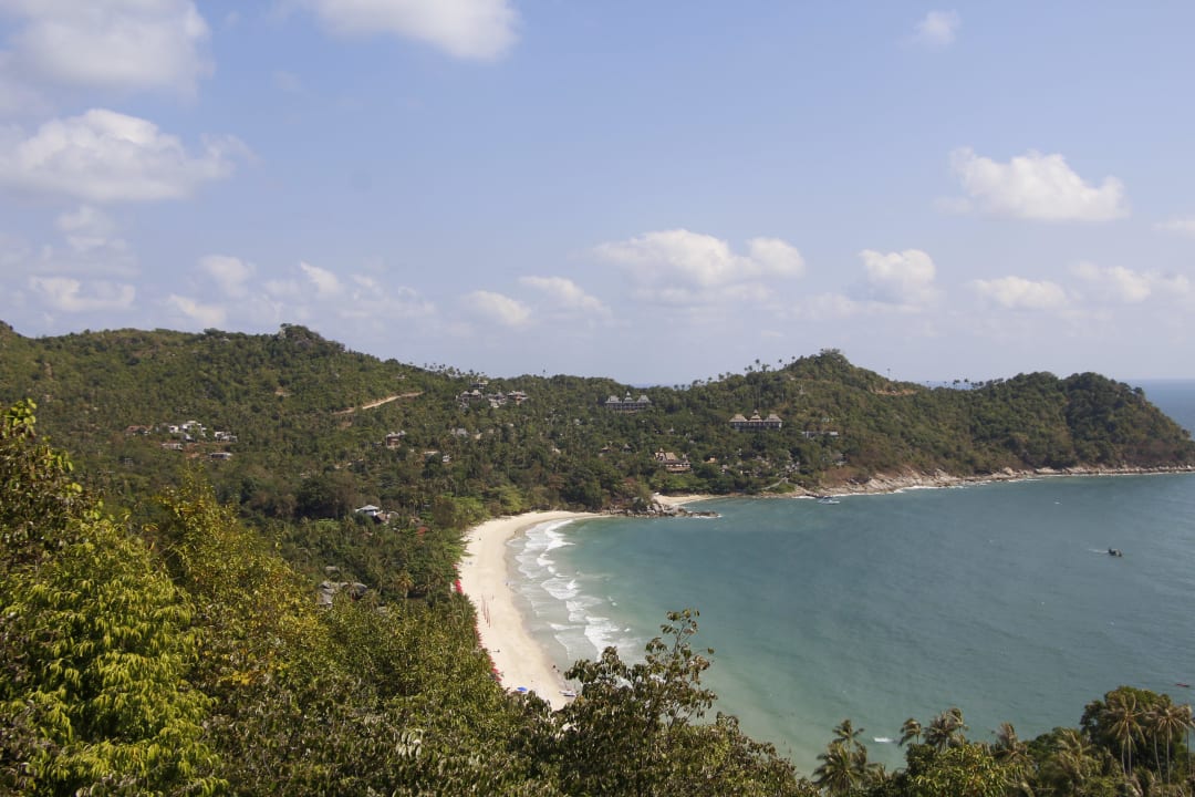 Blick von der Aussichtsplattform Panviman Resort Koh Phangan