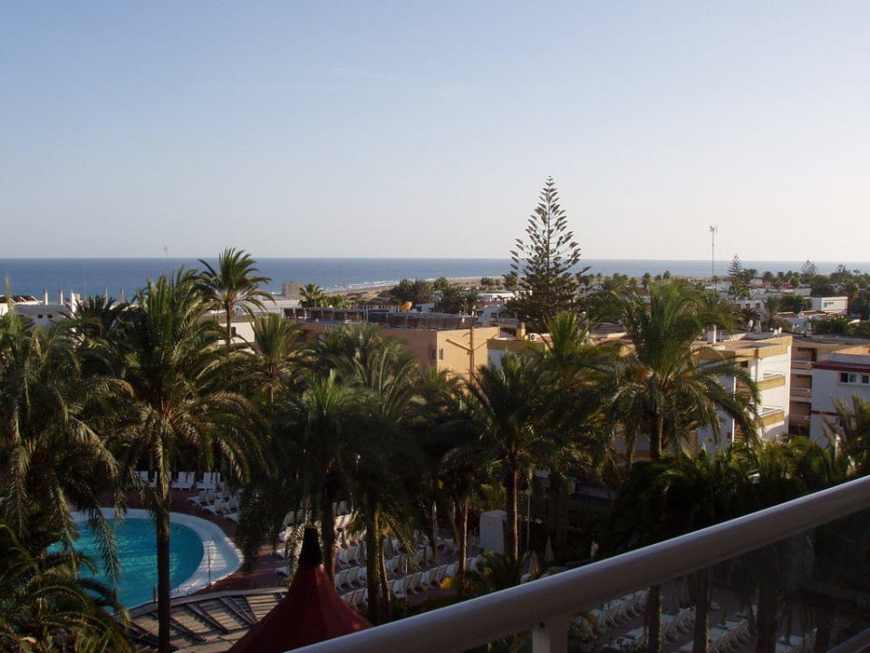Meerblick von 4. Etage Hotel Riu Palace Palmeras