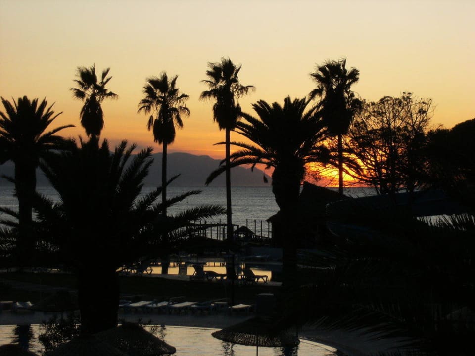 Abendausblick Zimmer 5709 Ephesia Holiday Beach Club