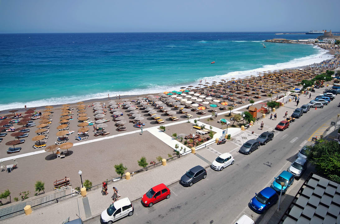 Aussicht Ibiscus Hotel Rhodos