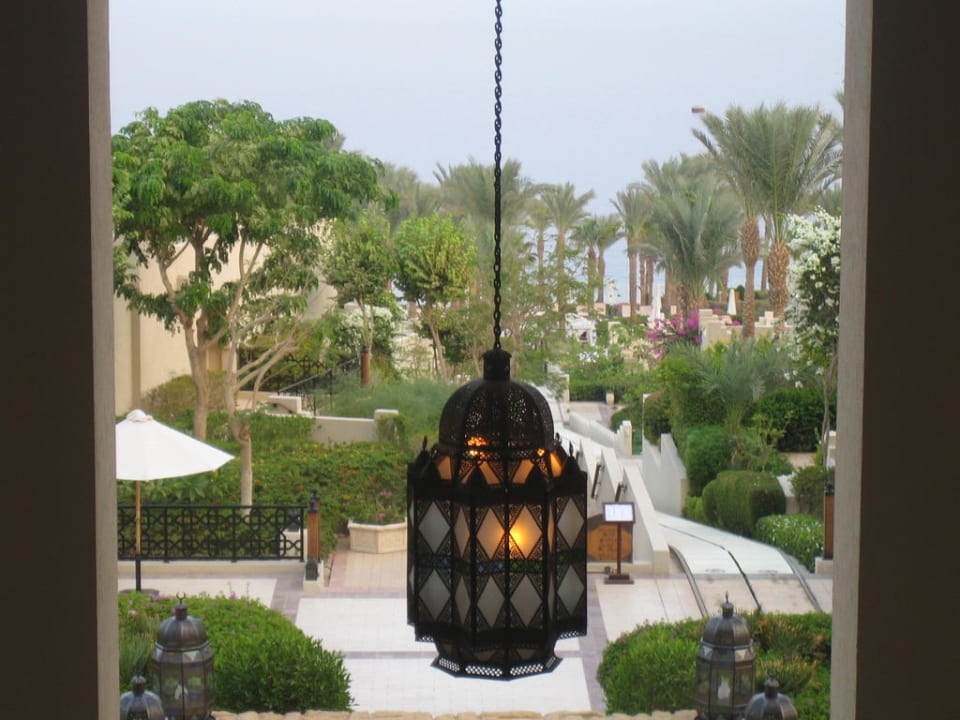 Blick vom Haupgebäude aufs Meer Four Seasons Resort Sharm El Sheikh