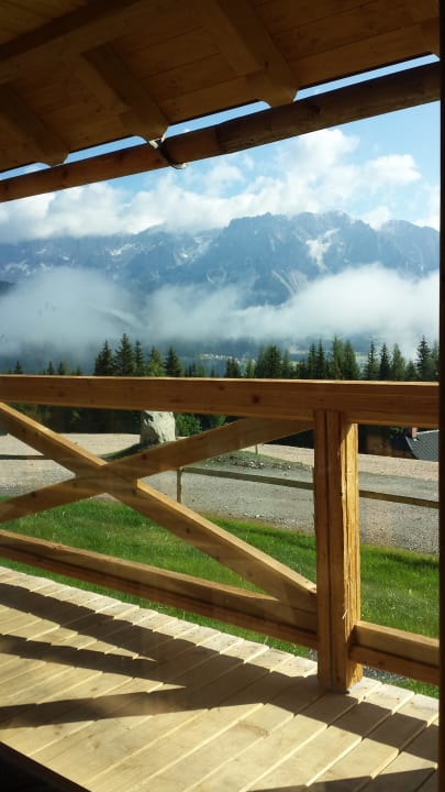 Blick  Almdorf Reiteralm & Almhotel Edelweiss