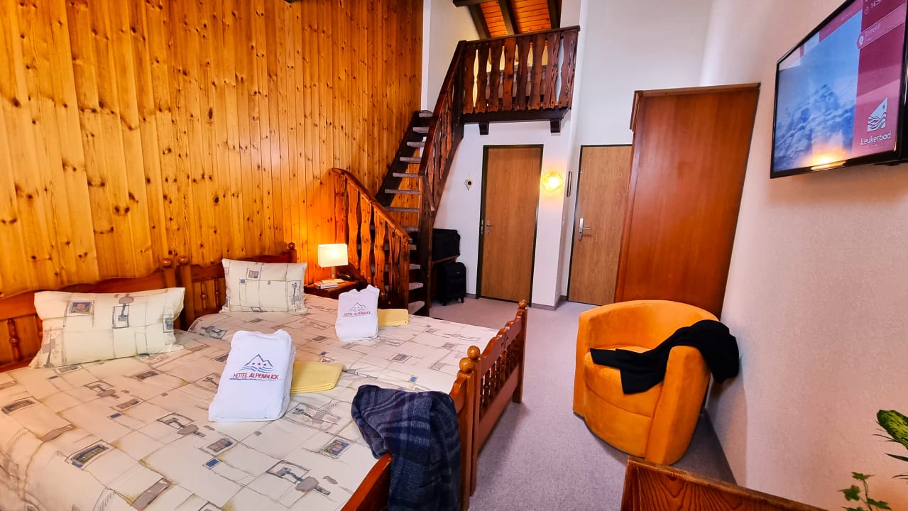 Zimmer Hotel Alpenblick Leukerbad-Therme