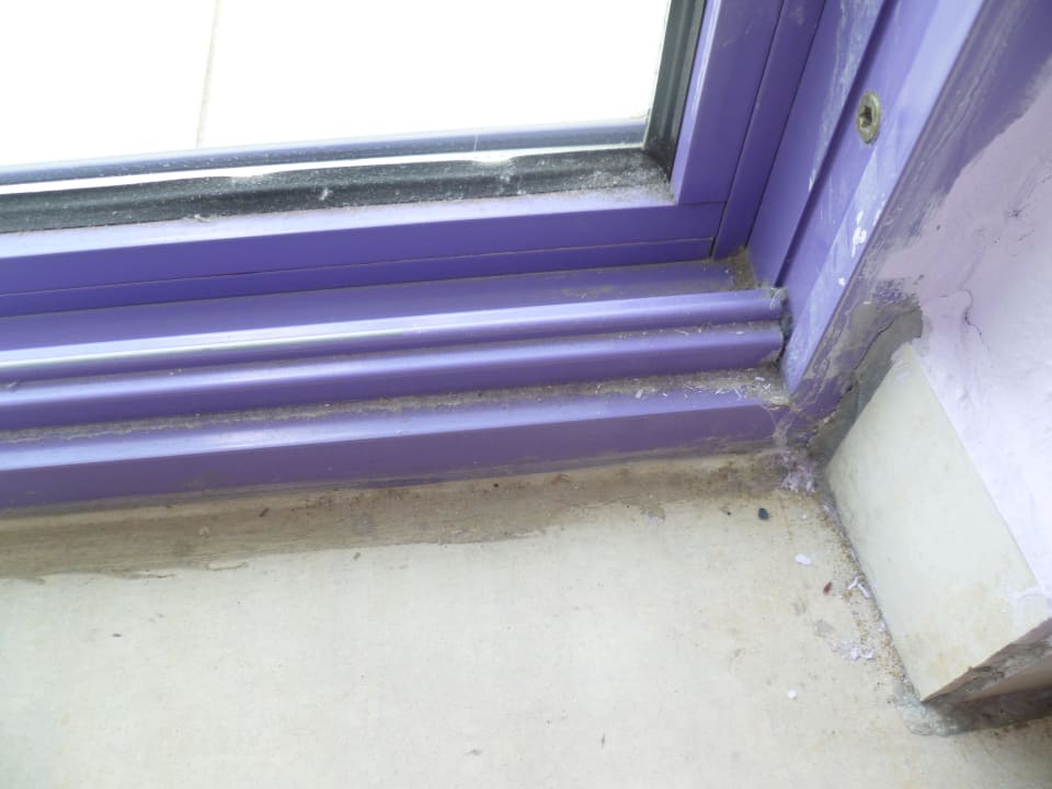 Balkontür von innen Side Sunset Hotel