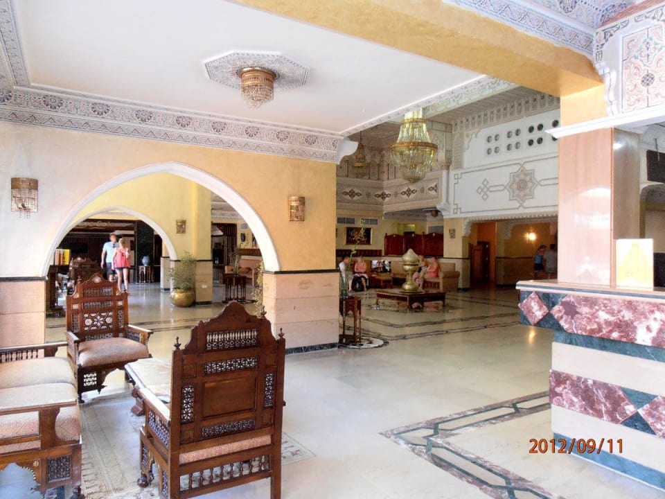 In der Lobby Pickalbatros Alf Leila Wa Leila Resort - Neverland Hurghada