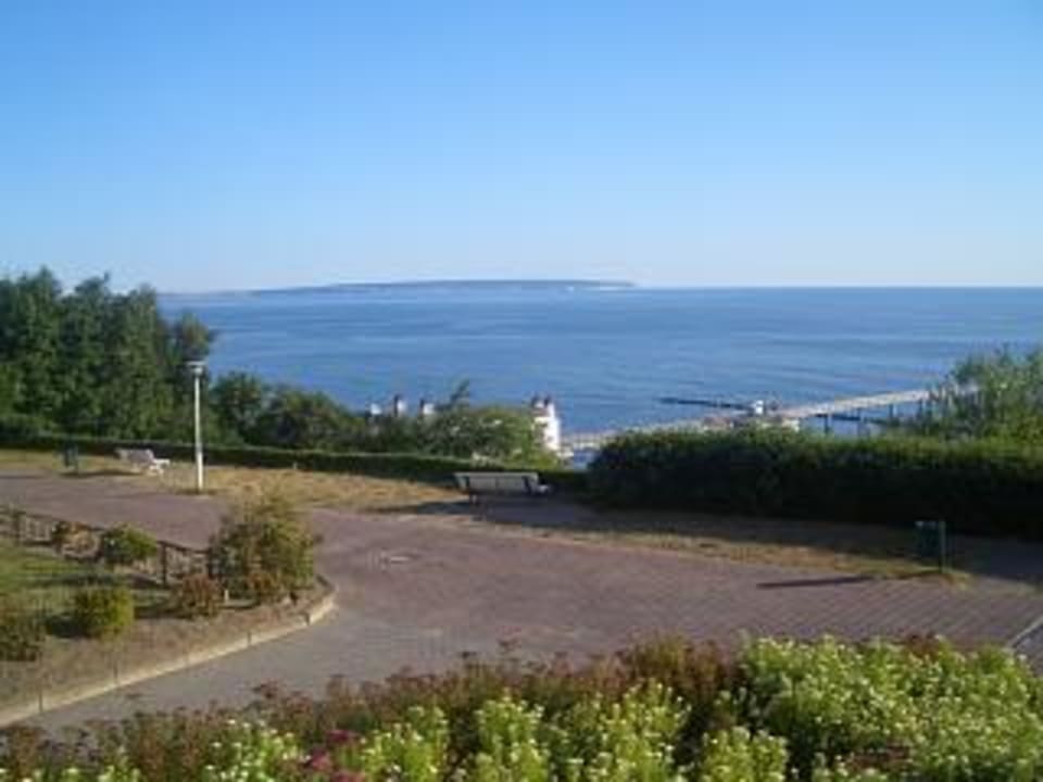 Blick vom Hotel auf´s Meer Hotel Bernstein Rügen
