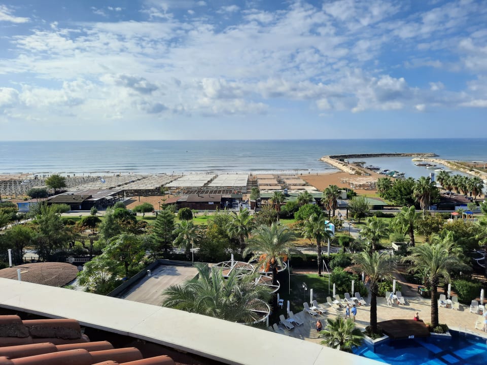 Ausblick Sunis Evren Beach Resort Hotel & Spa