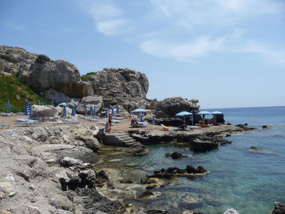 Ganz schön felsig Hotel Kalithea Horizon Royal