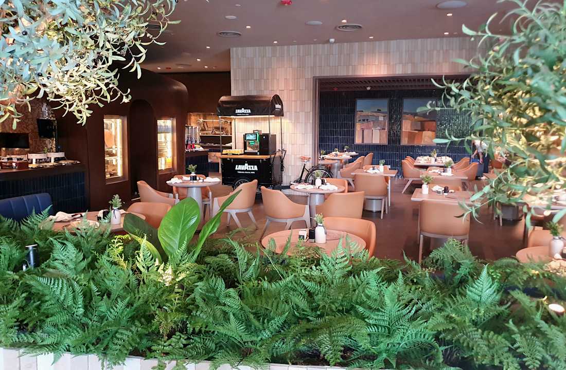 Gartenanlage Hotel Crowne Plaza Changi Airport