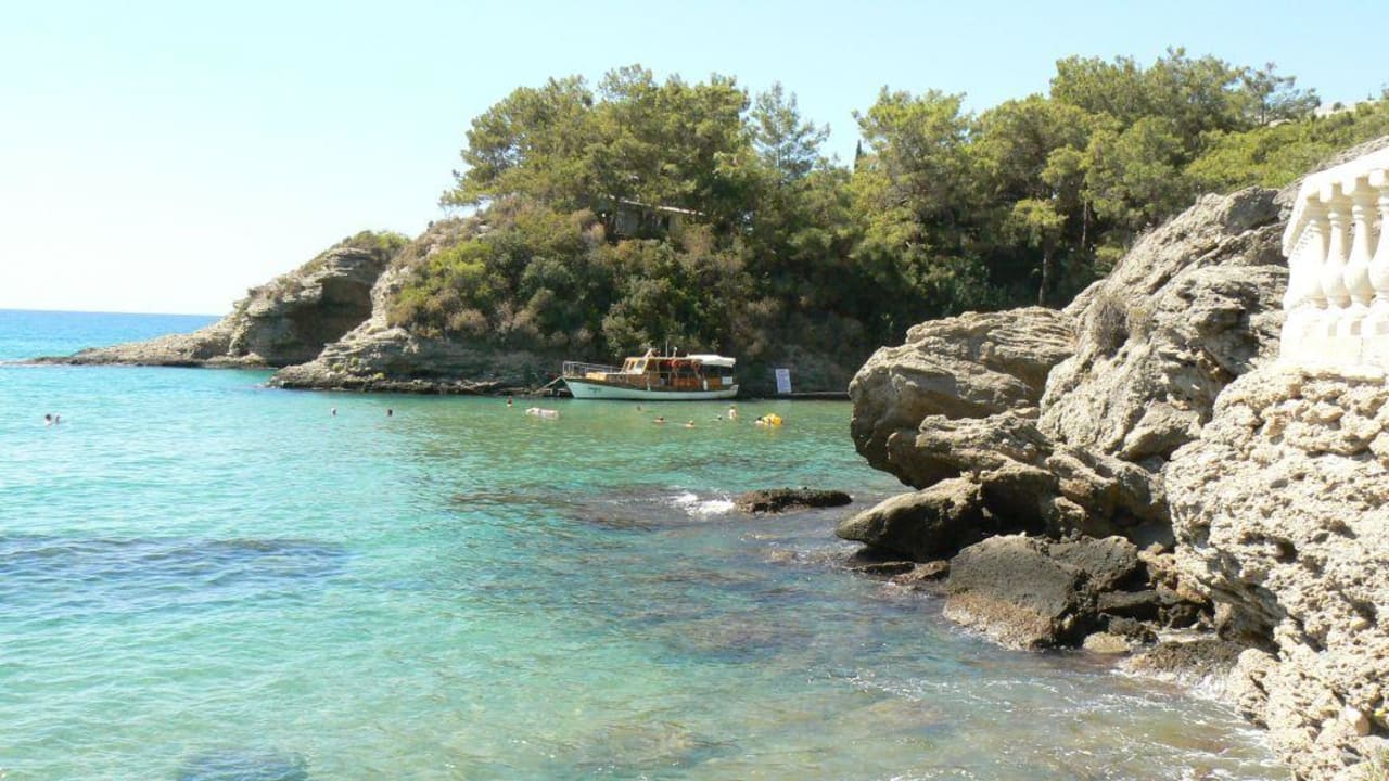 Bucht Hotel Alara Blick von der Strandbar Alara Hotel