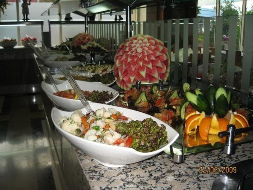 Salatbuffet andere Seite . . .  Crystal De Luxe Comfort Collection