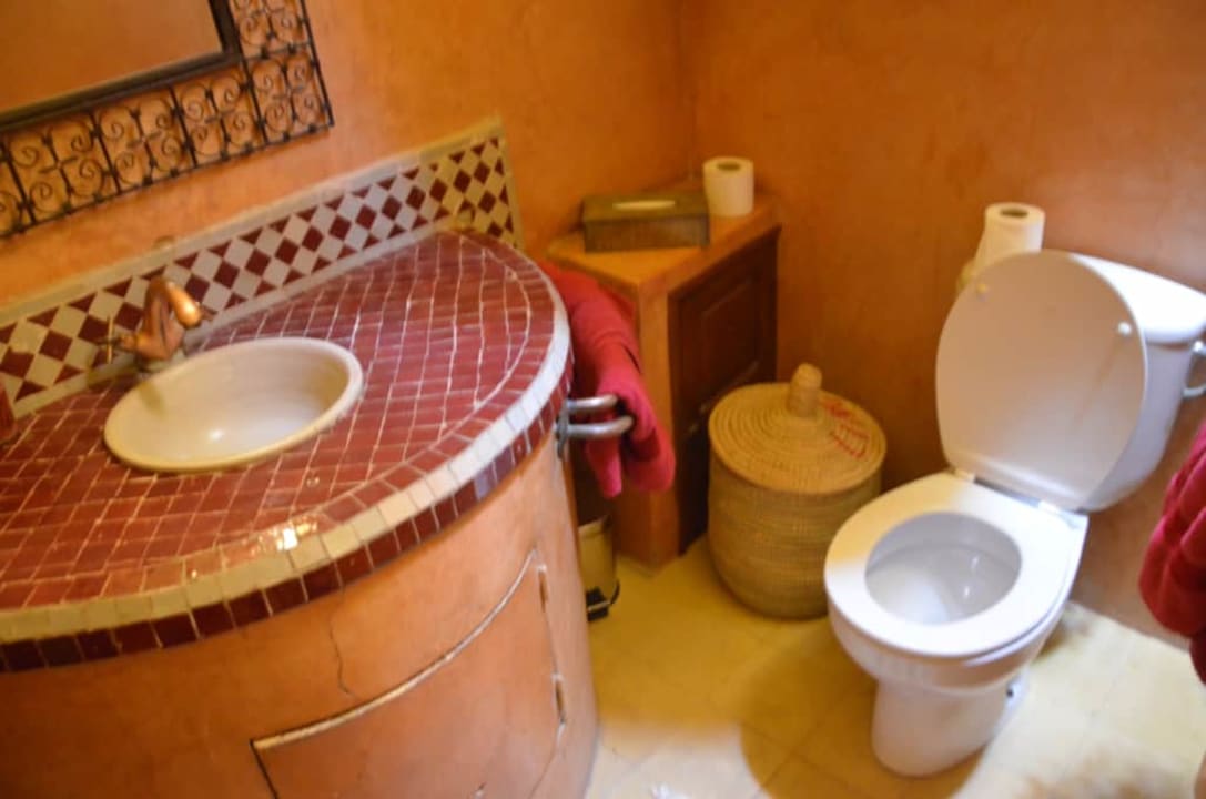 Pokój trzyosobowy - łazienka Hotel Dar Marhaba Marrakech