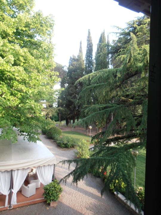 Blick in den Garten Hotel Il Patriarca