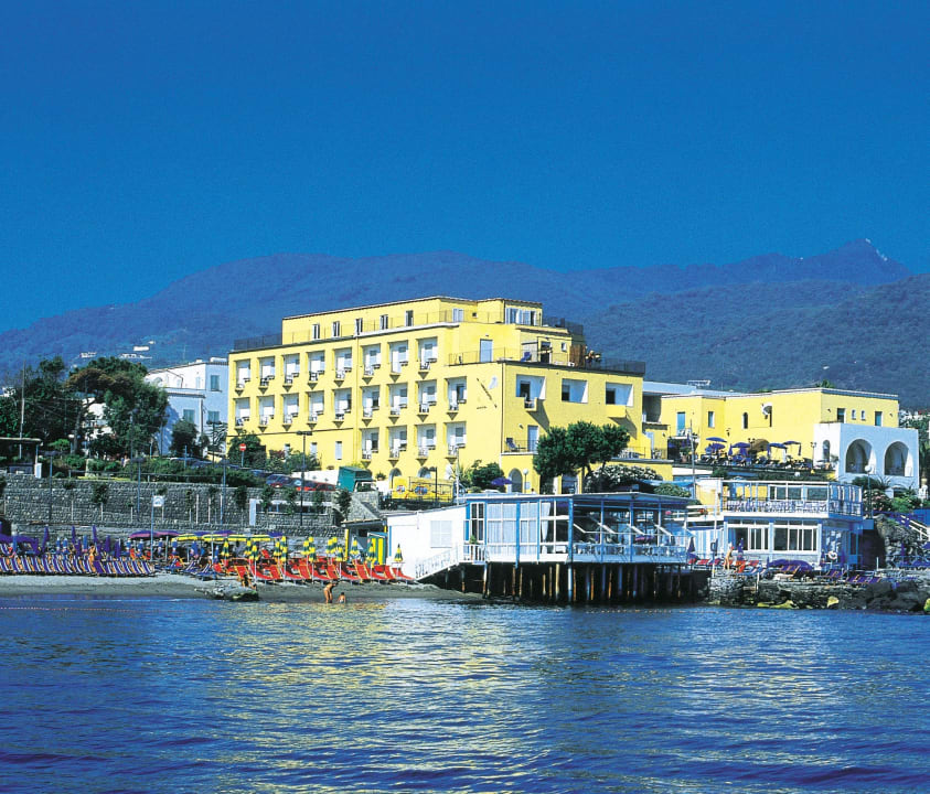 Parco Aurora from the sea Parco Aurora Terme