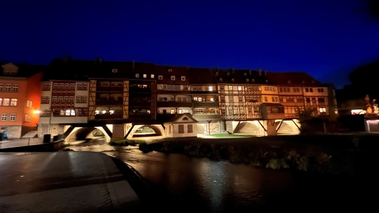 Ausblick Hotel Krämerbrücke Erfurt