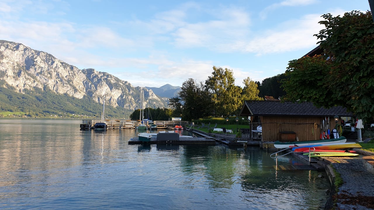 Ausblick Hotel Stadler am Attersee