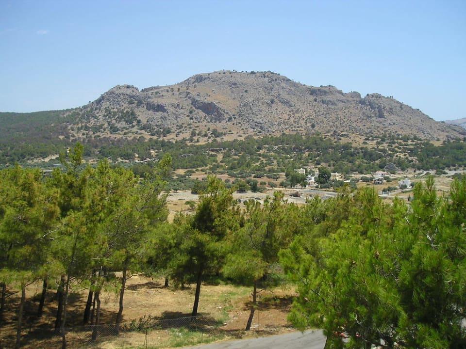 Blick Landwärts Lindos Imperial Resort & Spa