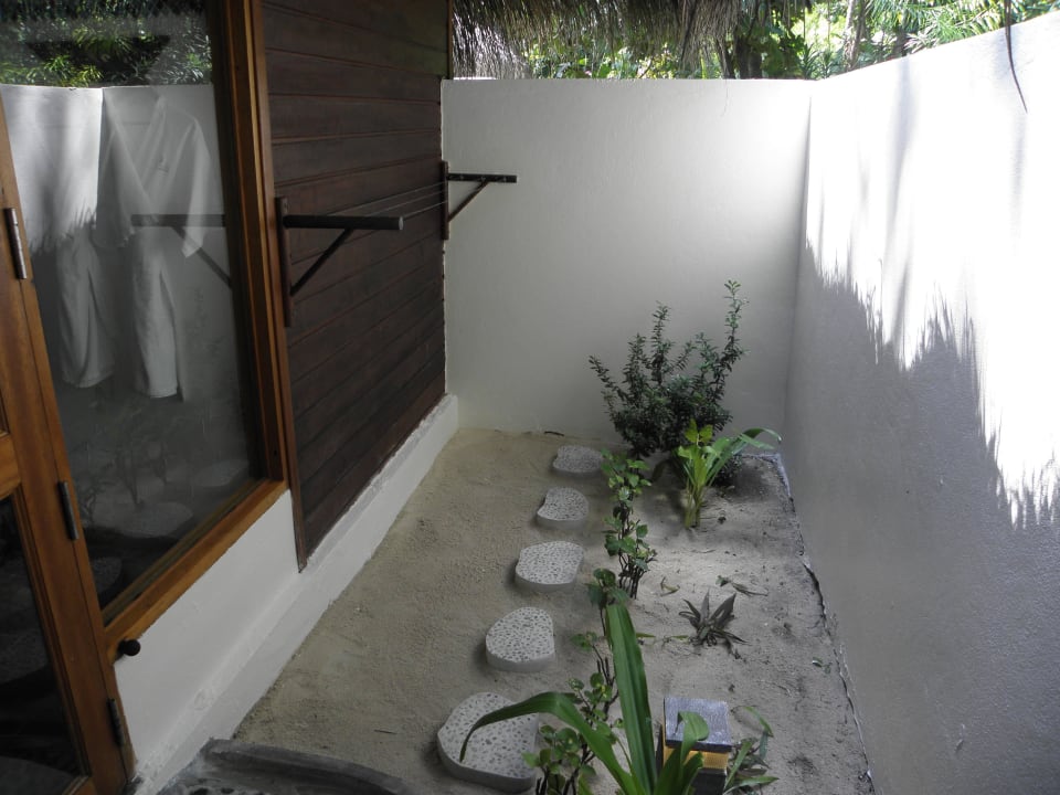 Dusche Kuramathi Maldives