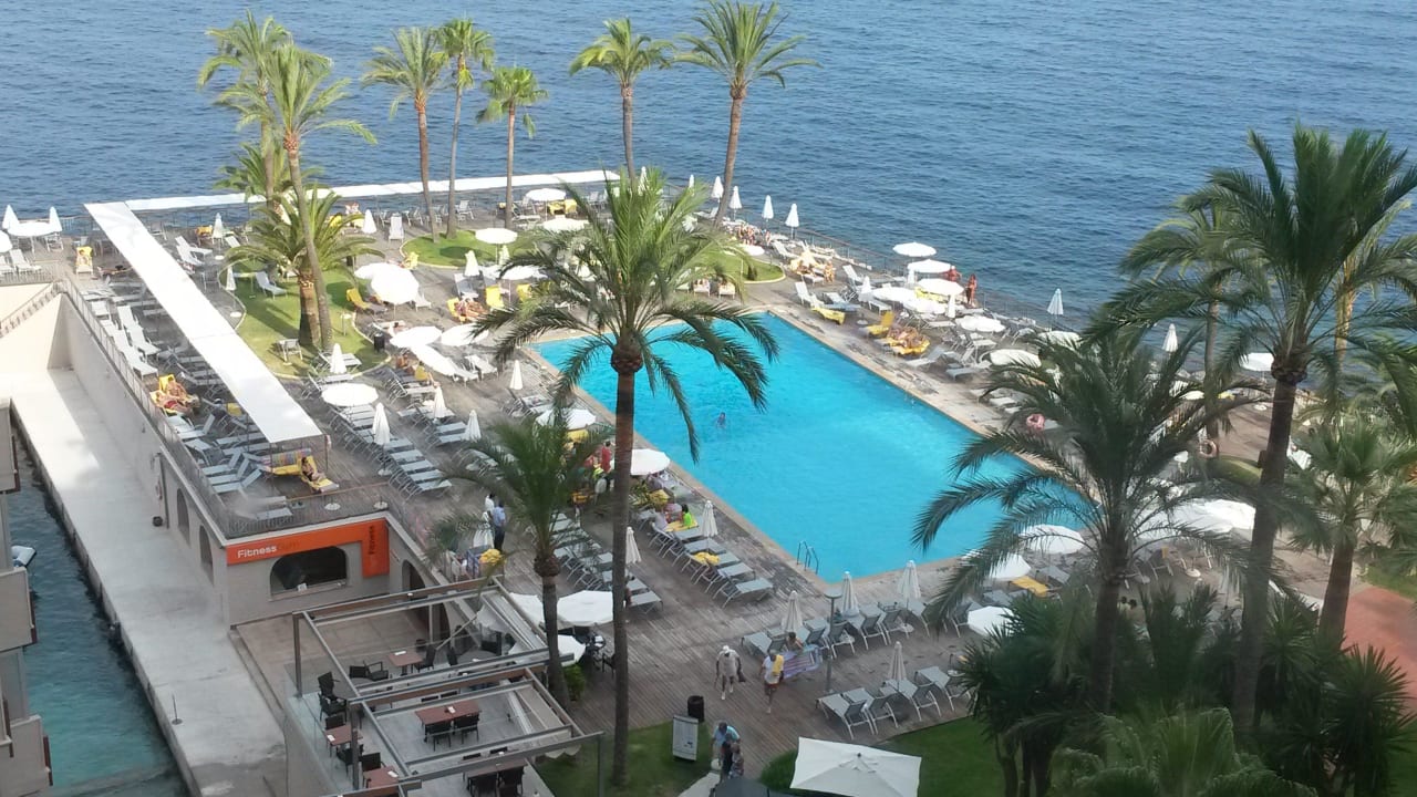 Ausblick von der Reception Hotel Bonanza Playa