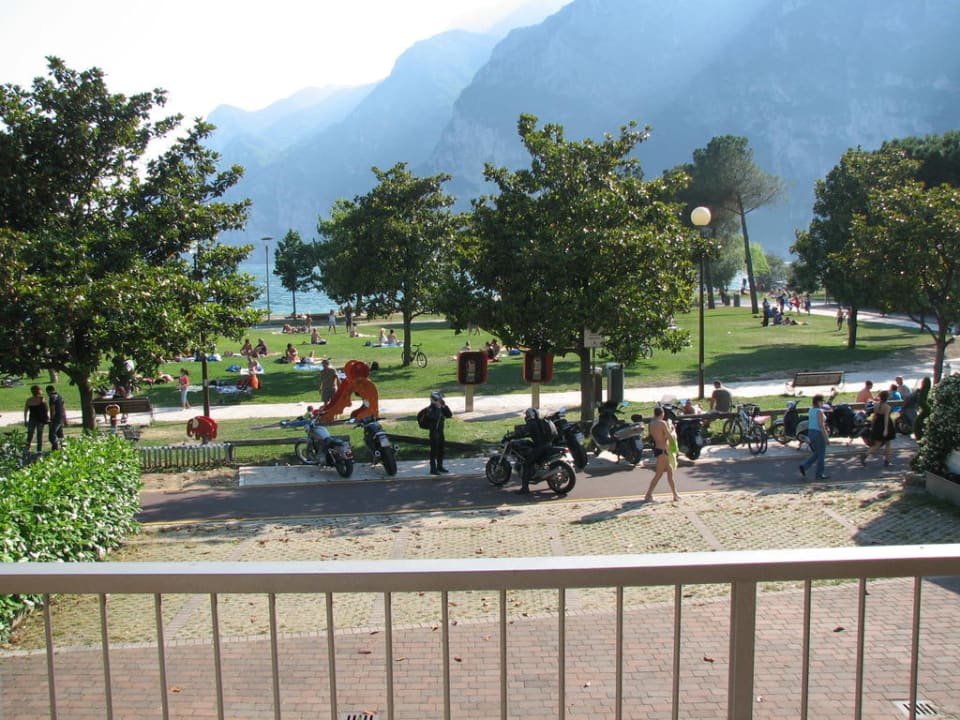 Aussicht vom Zimmer 202 des Hotels Bellariva Hotel Bellariva