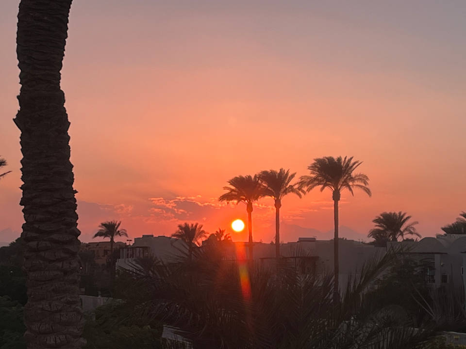 Ausblick Cleopatra Luxury Resort Makadi Bay