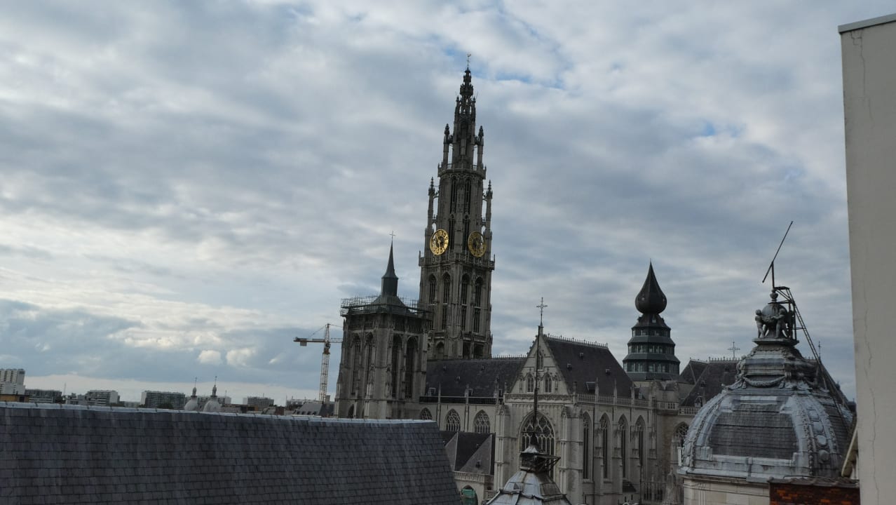 Ausblick Hilton Antwerp Old Town