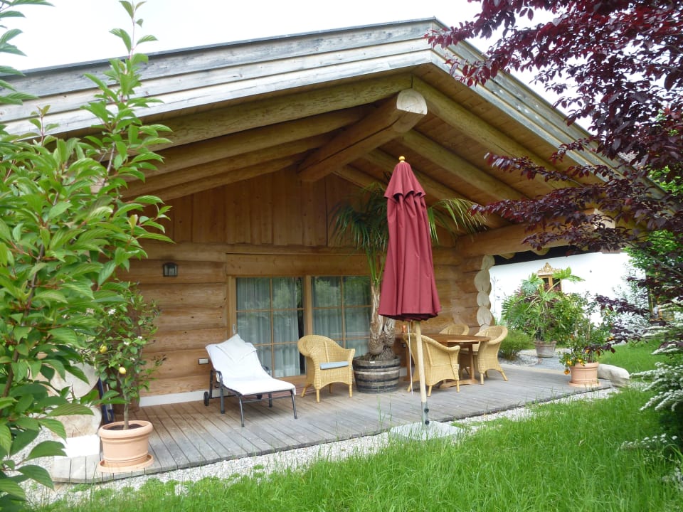 Blockhaus mir Sauna und Whirlpool Katharinenhof Lenggries