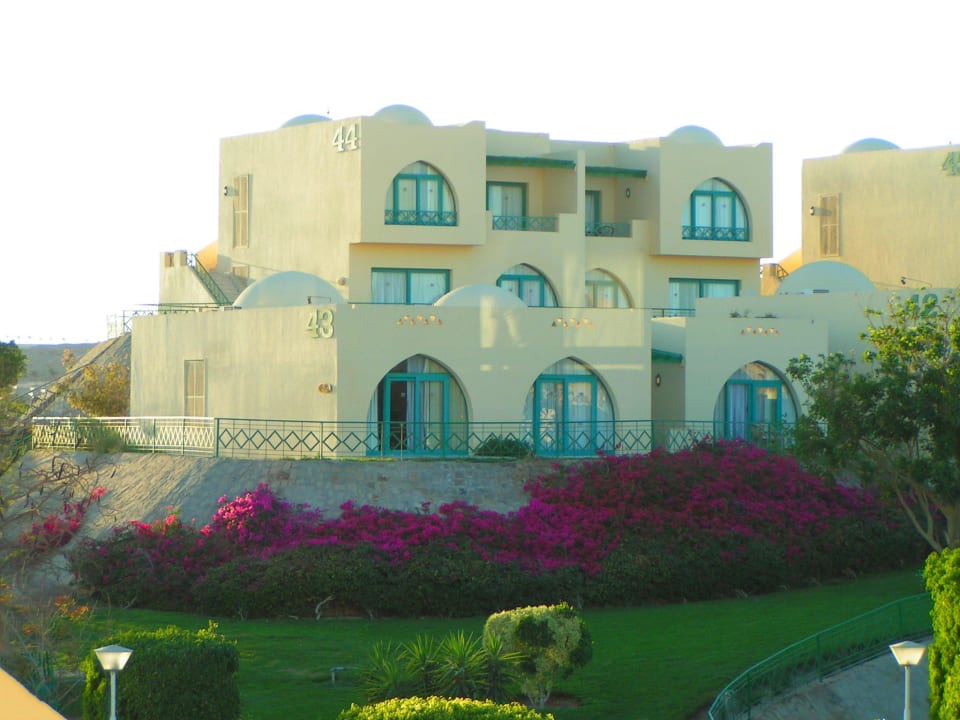 Die Villen neben dem Haupthaus Xanadu Club Makady Bay