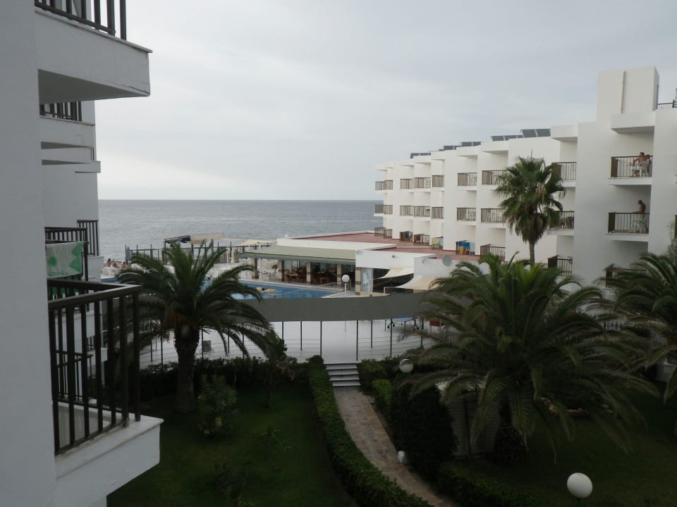 Blick aus Zimmer 709 Nereida Aparthotel