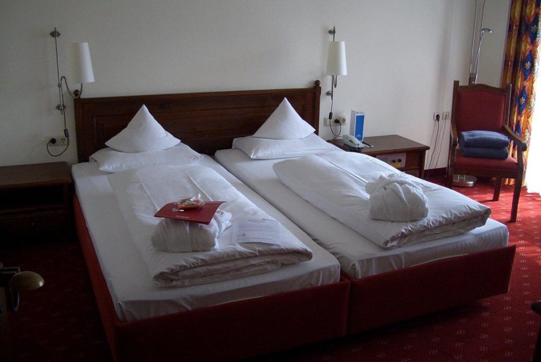 Schlafzimmer Juniorsuite Hotel Das Ludwig